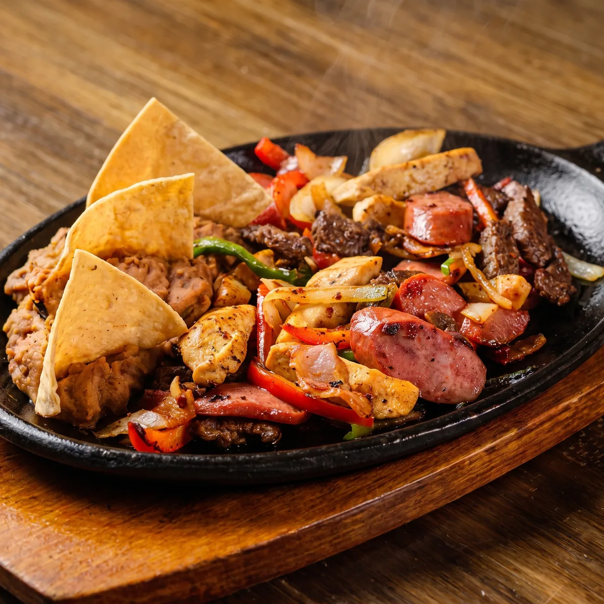 Fajitas mixtas de Casa Grande